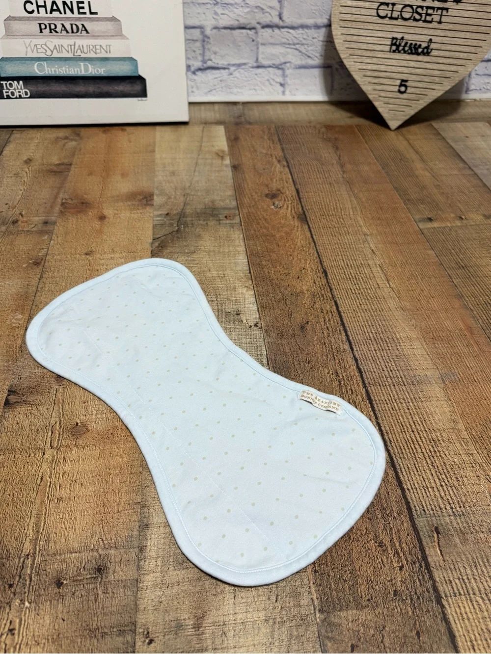 The Beaufort Bonnet Company
Oopsie Daisy Burp Cloth Palmetto Micro Dot
